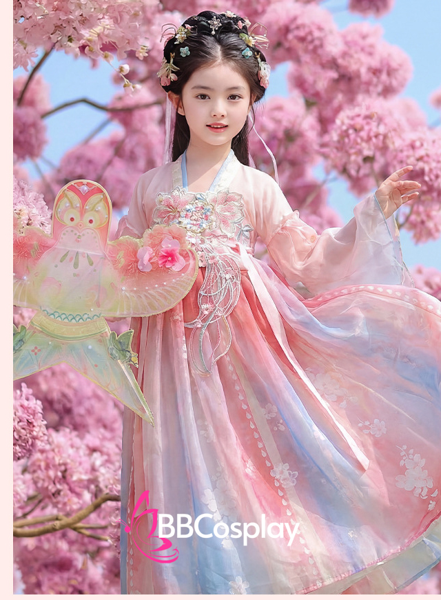 Trang Phục Hằng Nga Hạ Vân Nhi Cho Bé