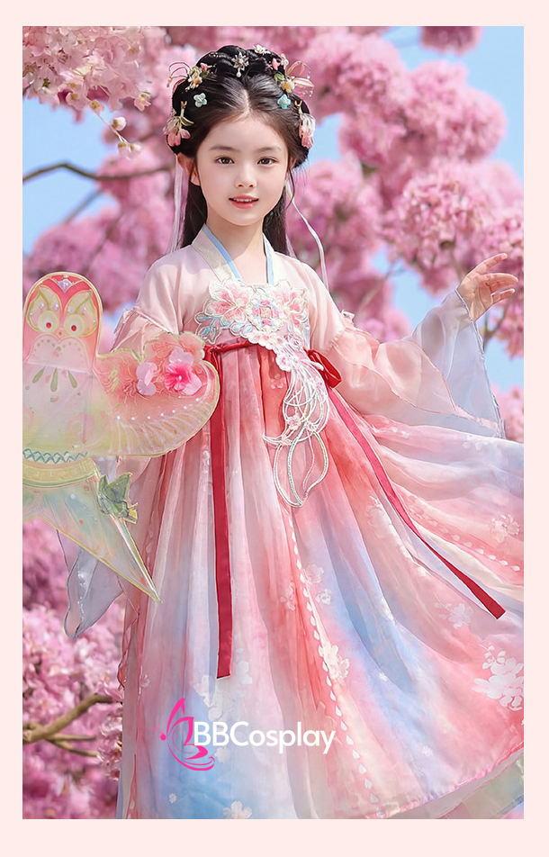 Trang Phục Hằng Nga Hạ Vân Nhi Cho Bé