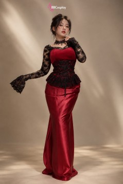 Trang Phục Bá Tước Ma Ca Rồng Mia Ravena