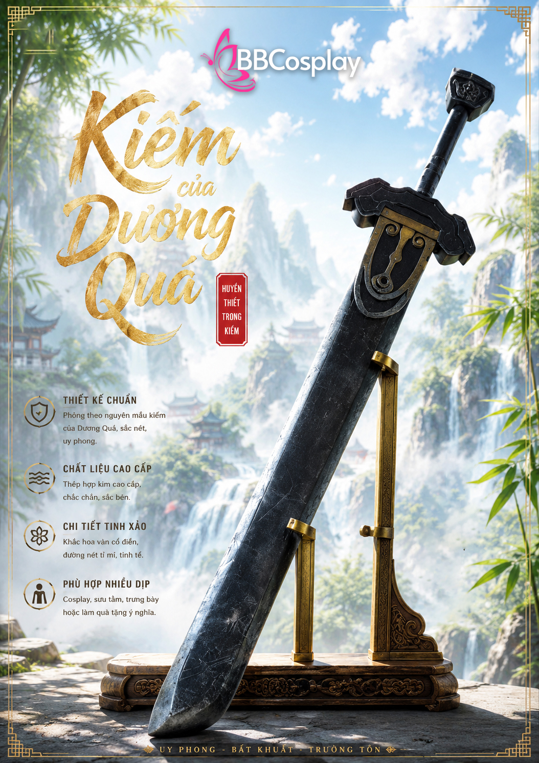 Kiếm Dương Quá - Huyền Thiết Trọng Kiếm