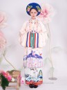 Chân Váy Nhật Bình - Quây Nhật Bình Màu Trắng