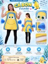 Trang Phục Mascot Cá Bơn Flounder - Nàng Tiên Cá