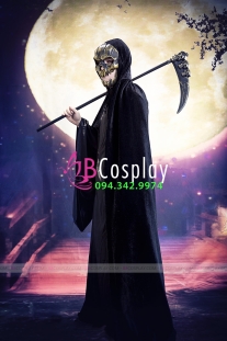 Trang Phục Tử Thần Đen Có Kèm Lưỡi Hái