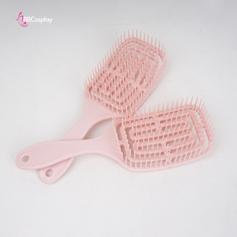 Lược Gỡ Rối Bảng To - Màu Hồng