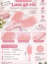 Lược Gỡ Rối Bảng To - Màu Hồng