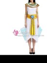Trang Phục Ai Cập Nữ Trắng - Choàng Xanh