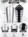 Giáp Tay Chiến Binh - Màu Bạc Sáng
