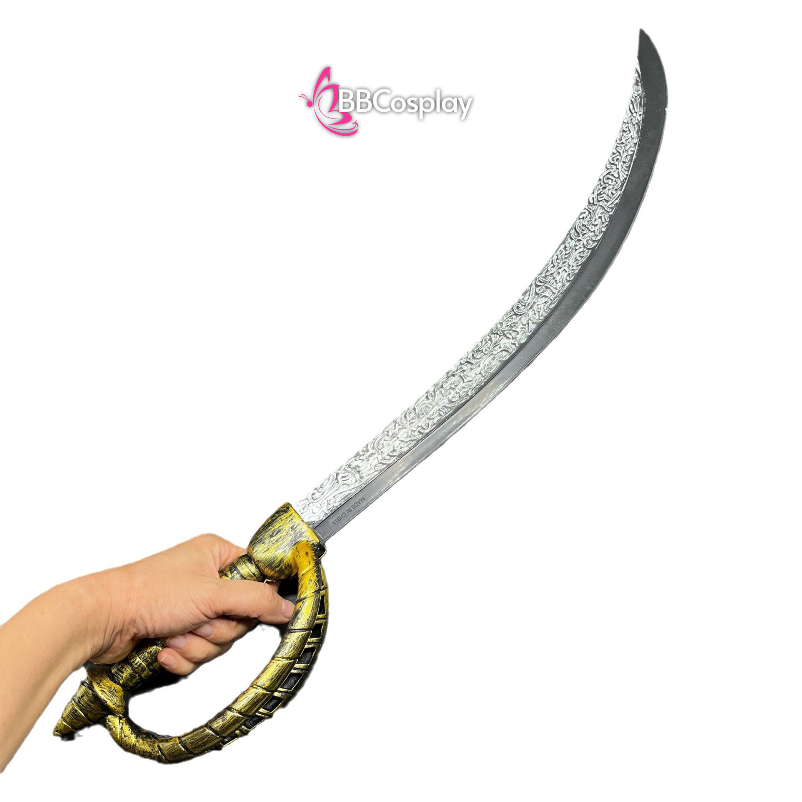 Đạo Cụ Hoá Trang Dao Hải Tặc Nhựa Dài 66Cm