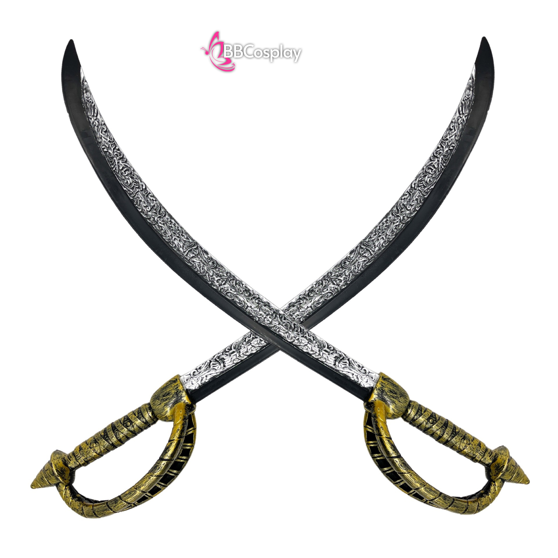 Đạo Cụ Hoá Trang Dao Hải Tặc Nhựa Dài 66Cm