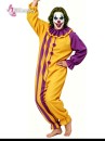 Trang Phục Joker Circus Clown - Trang Phục Chú Hề Vàng Phối Tím