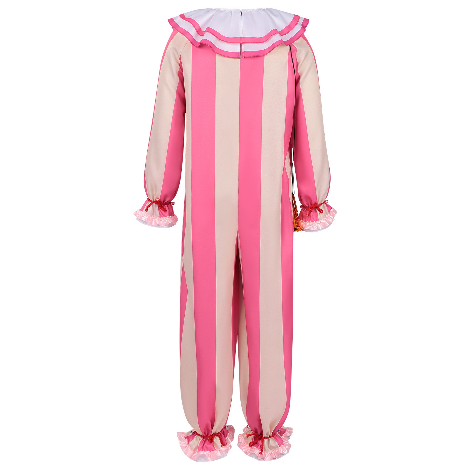 Trang Phục Biểu Diễn Hề Pink-Beige Halloween – Dark Clown Cosplay Jumpsuit