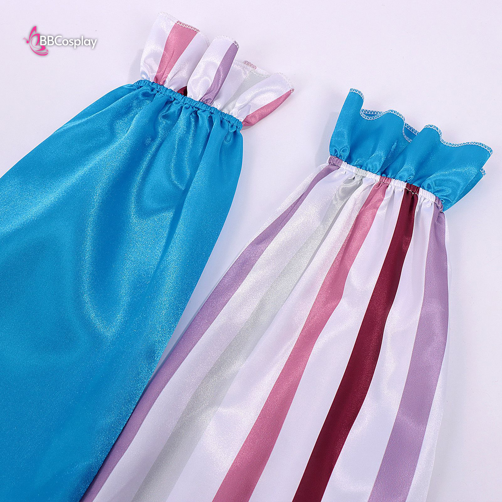 Trang Phục Biểu Diễn Hề Blue-Beige Halloween – Dark Clown Cosplay Jumpsuit