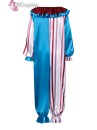 Trang Phục Biểu Diễn Hề Blue-Beige Halloween – Dark Clown Cosplay Jumpsuit