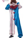 Trang Phục Biểu Diễn Hề Blue-Beige Halloween – Dark Clown Cosplay Jumpsuit