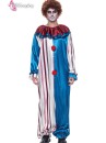 Trang Phục Biểu Diễn Hề Blue-Beige Halloween – Dark Clown Cosplay Jumpsuit