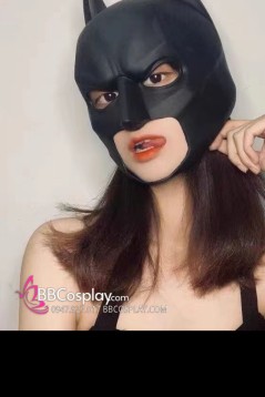 Mặt Nạ Batman Xịn - Loại Không Che Cổ (Loại Dày 240Gr)