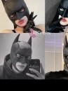 Mặt Nạ Batman Xịn - Loại Không Che Cổ (Loại Dày 240Gr)