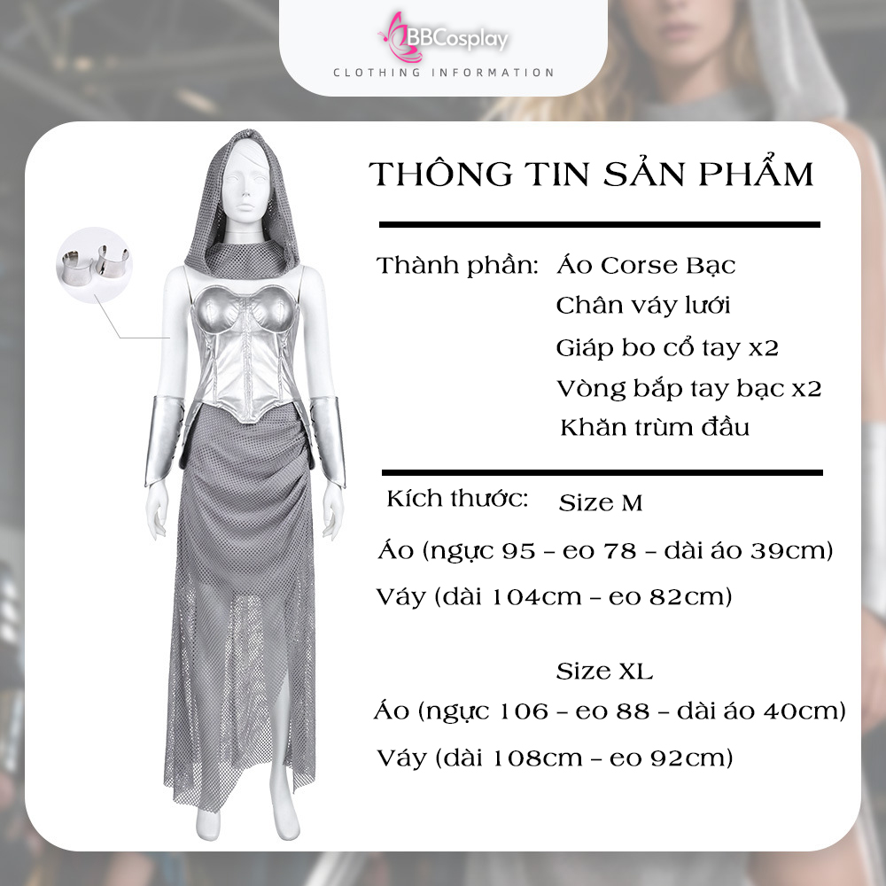 Trang Phục Hoá Trang Công Chúa Chiến Binh Xena