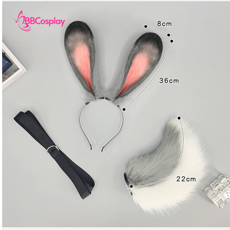 Bộ Tai Đuôi Thỏ Judy Trong Zootopia