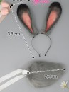 Bộ Tai Đuôi Thỏ Judy Trong Zootopia