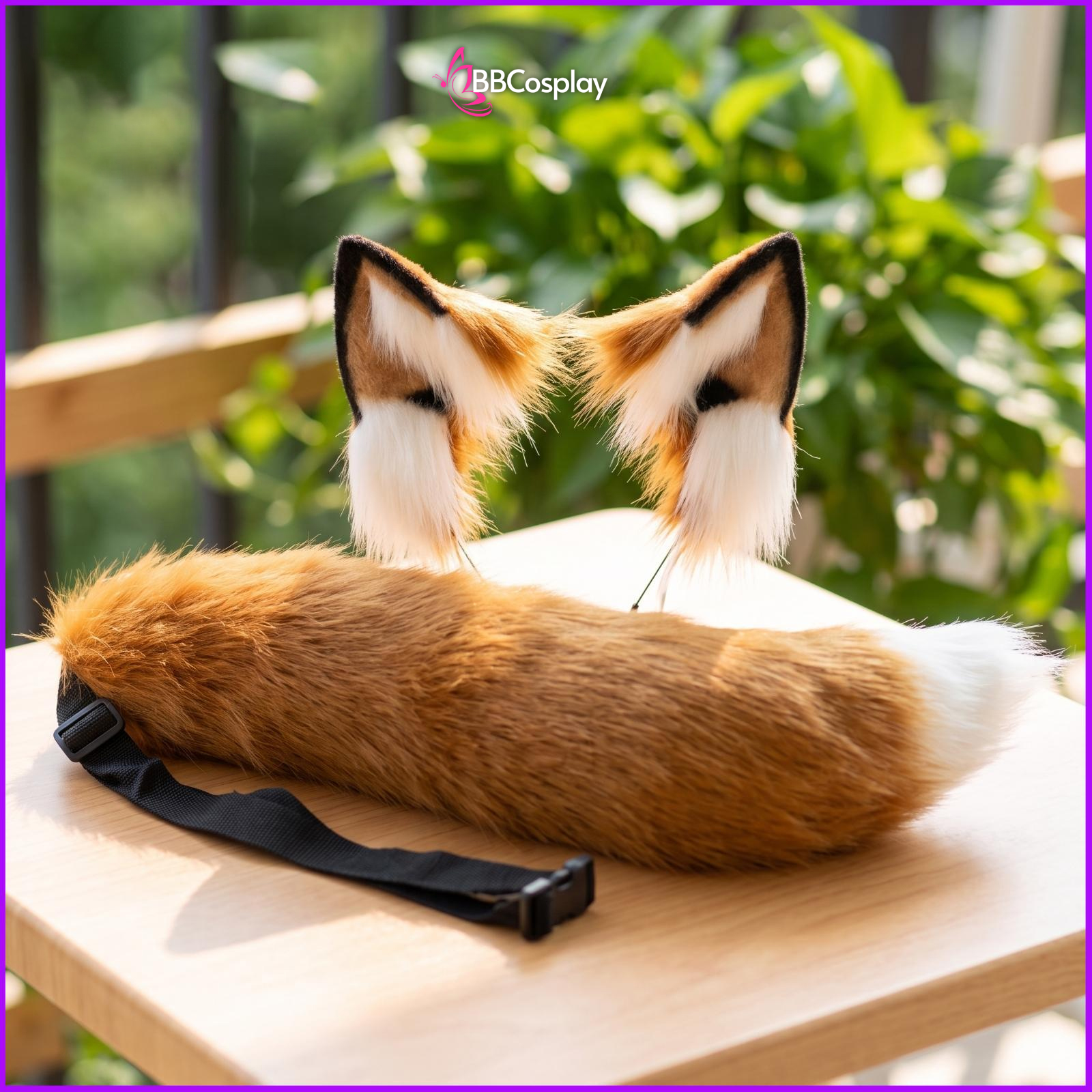 Bộ Tai Đuôi Cáo Đỏ - Cáo Nick (Zootopia)
