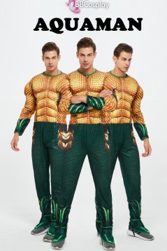 Trang Phục Siêu Anh Hùng Aquaman Độn Cơ Bắp