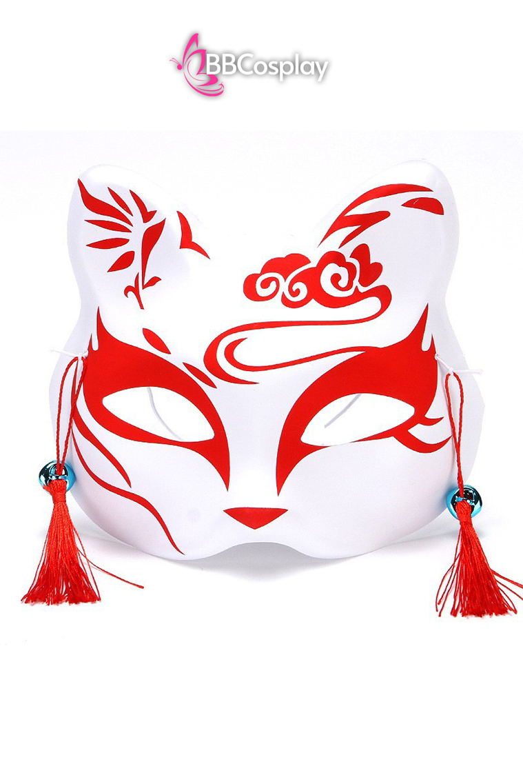 Mặt Nạ Hồ Ly Đỏ Vân Mây