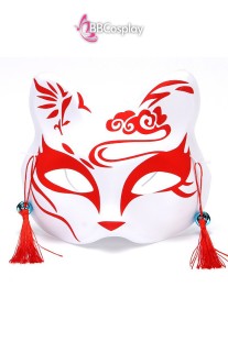 Mặt Nạ Hồ Ly Đỏ Vân Mây
