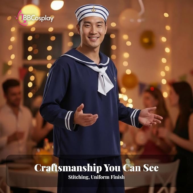 Trang Phục Nam Hải Quân - Xanh Dương