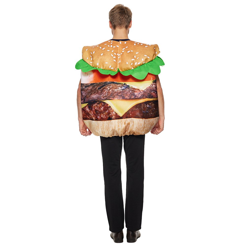Trang Phục Mascot Hamburger Nóng Bỏng
