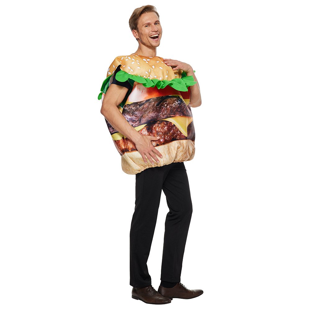 Trang Phục Mascot Hamburger Nóng Bỏng