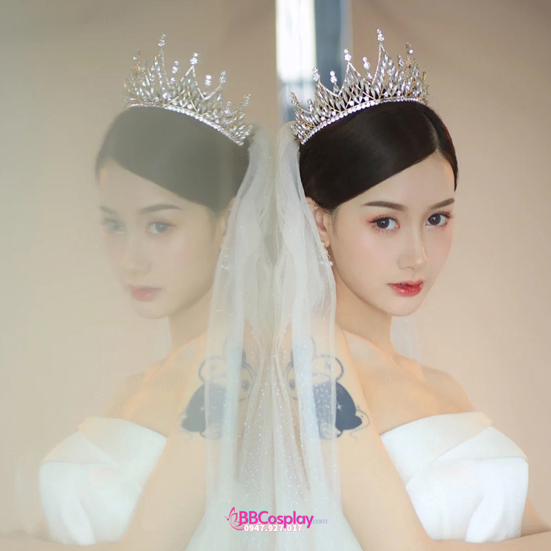 Vương Miện Nữ Hoàng White Queen - Màu Vàng