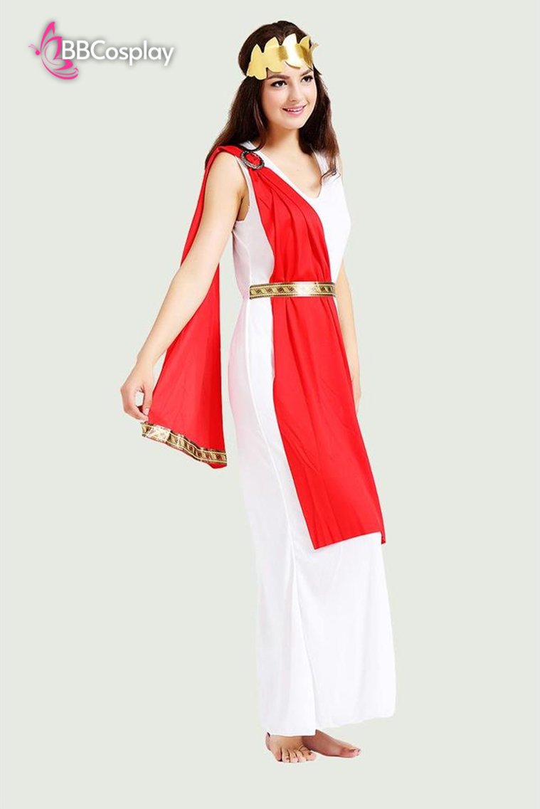 Trang Phục Hy Lạp Hoá Trang Hermes Nữ - Thần Thoại Hy Lạp