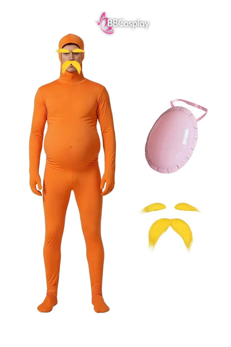 Trang Phục Hóa Trang Nhân Vật Lorax -   Màu Cam