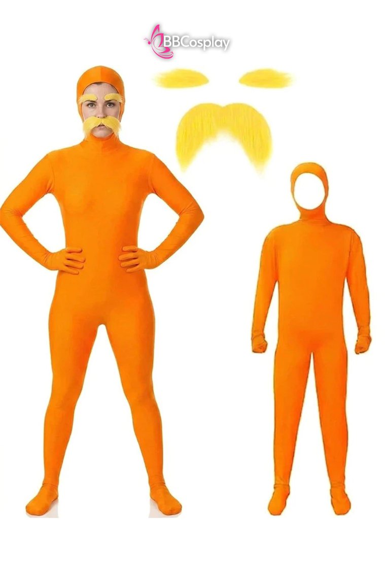 Trang Phục Hóa Trang Nhân Vật Lorax -   Màu Cam