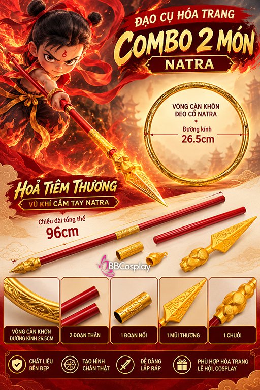 Phụ Kiện Hỏa Tiêm Thương Natra - Ma Đồng Giáng Thế