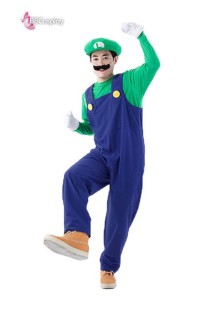 Trang Phục Super Mario Xanh Lá - Luigi