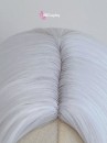 Tóc Giả Trắng Dài 2 Mái 70Cm