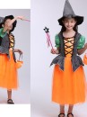 Trang Phục Phù Thuỷ Bí Ngô Váy Cam