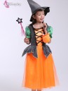 Trang Phục Phù Thuỷ Bí Ngô Váy Cam
