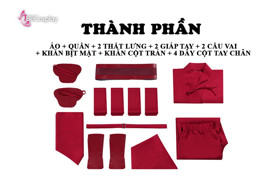 Trang Phục Ninja Đỏ The Hand (Hội Bạch Liên / Tay) - Spider-Man: Brand New Day