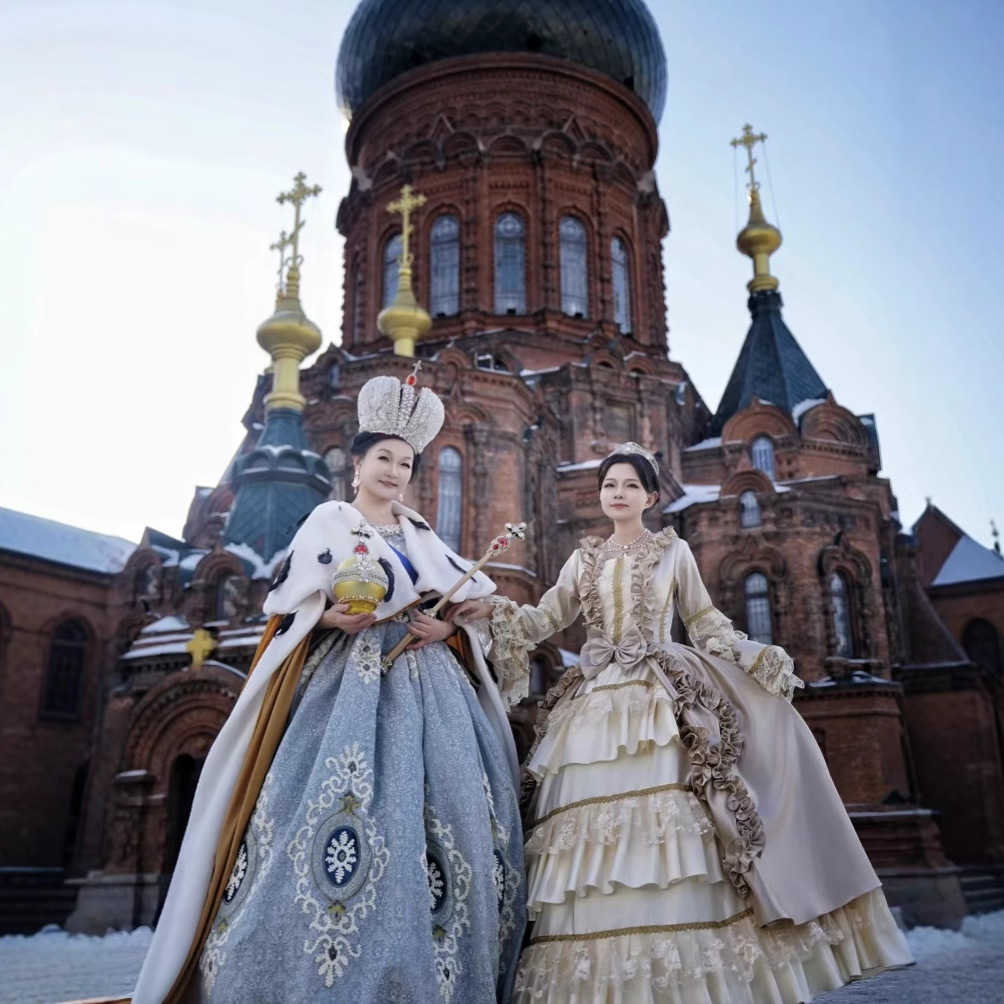 Trang Phục Nữ Hoàng 16Th Century EUROPEAN Style