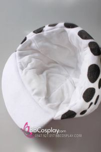 Bộ Áo Khoác Bác Sĩ Trafalgar Law Kèm Mũ - One Piece