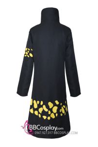Bộ Áo Khoác Bác Sĩ Trafalgar Law Kèm Mũ - One Piece