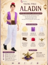 Trang Phục Aladin Bản Hoạt Hình