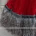 Đầm Giáng Sinh Xám Lông Chồn