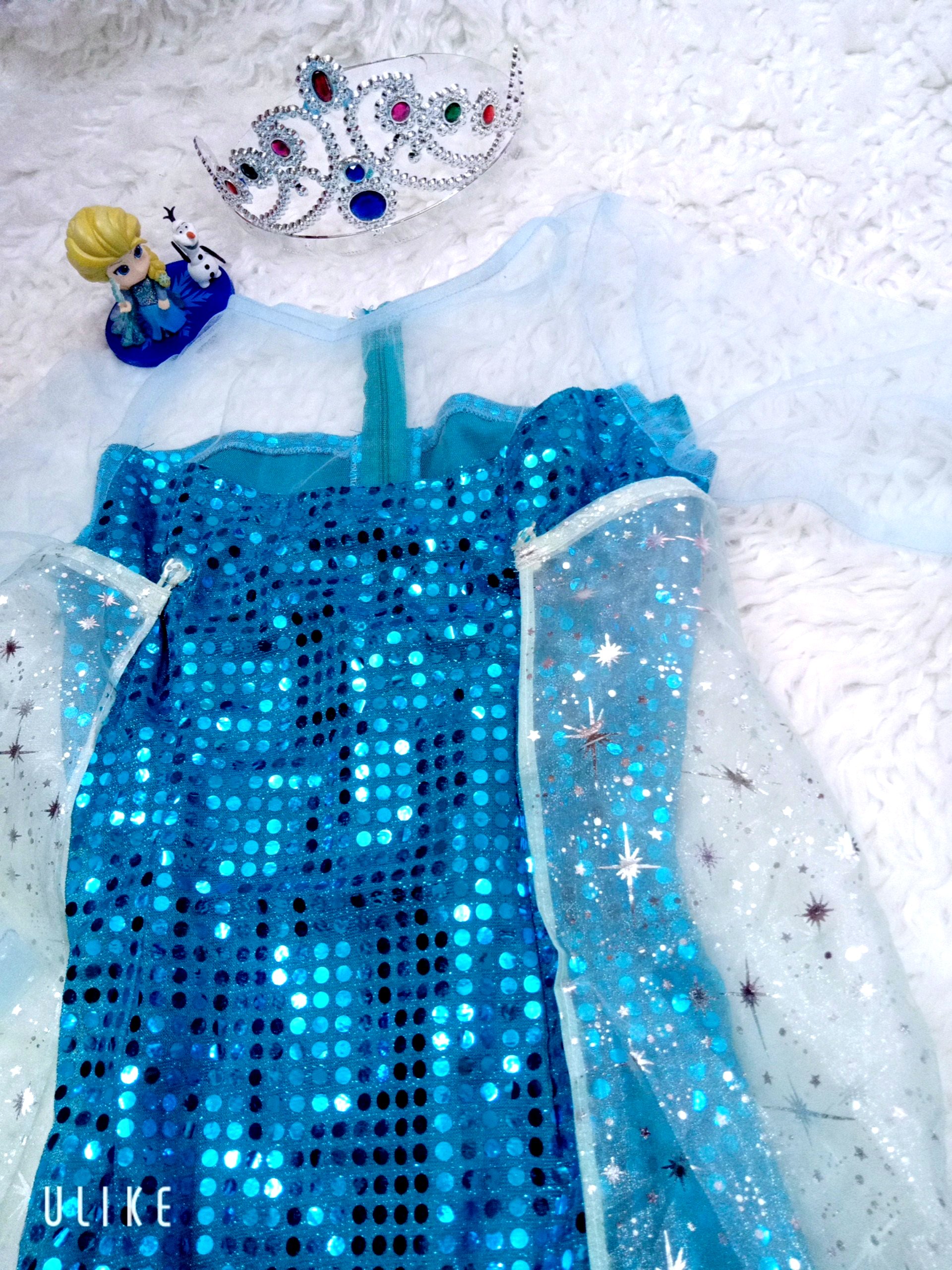 Đầm Elsa Nữ Hoàng Băng Tuyết - Size S