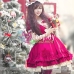 Trang Phục Noel Lolita Cổ Thủy Thủ Đỏ