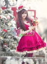 Trang Phục Noel Lolita Cổ Thủy Thủ Đỏ