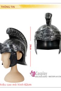 Mũ Chiến Binh La Mã Vàng Đồng